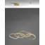 4 - Light Gold LED Unique/Statement Pendant