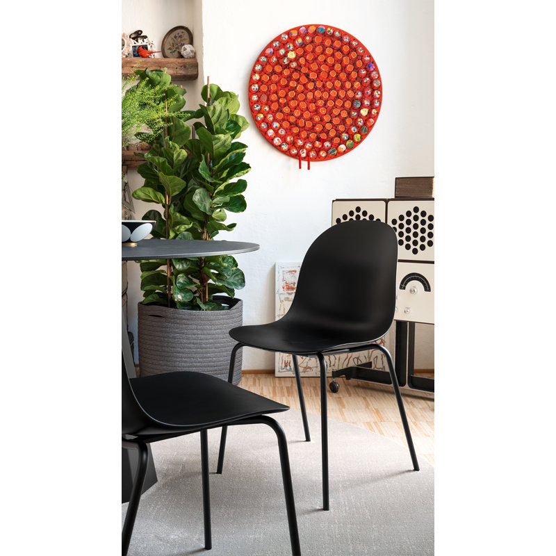 Academy Chairs, Matte Black, Matte Black
