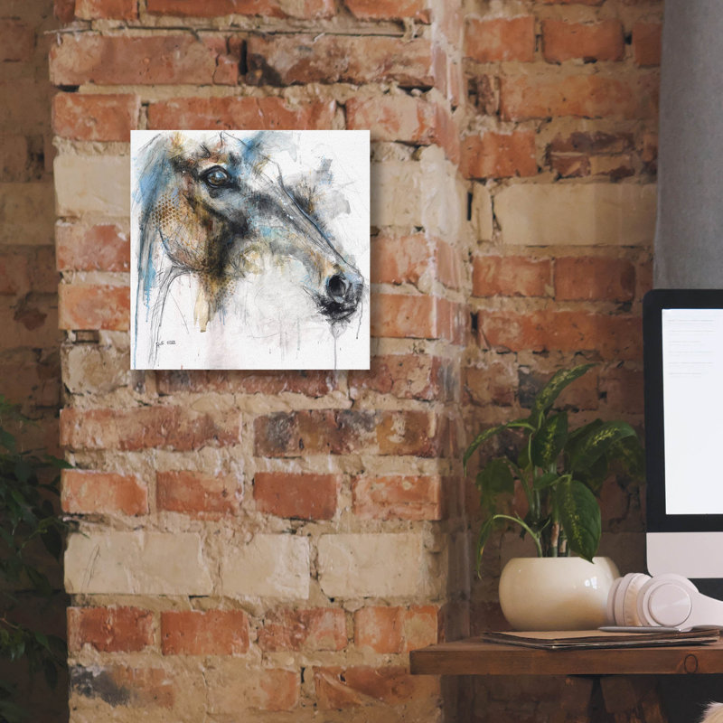  «Expression 26» par Benedicte Gele, art mural sur toile, 12 po x 12 po, H 12 po x l 12 po