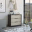 Commode compacte à trois tiroirs Kaia, option de rangement dans la chambre à coucher-86842349