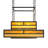 Hyde Park 8 - Light Dimmable Square / Rectangle Chandelier