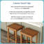Stool Counter Height, (24in) - 2 pack-1769005807