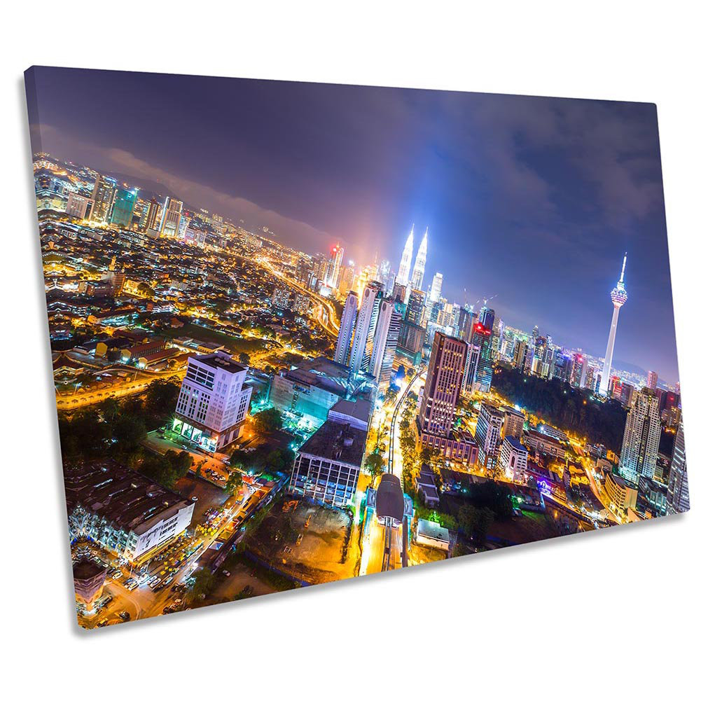 Kuala Lumpur Malaysia Picture CANVAS WALL ART Print