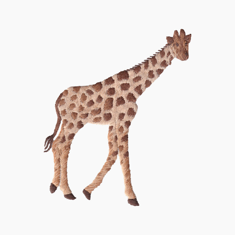 African Giraffe Tissue Box Cover