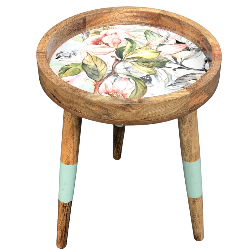 Handmade Elite Tray Top End Table