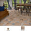 Benisa 5-7 / 8 po X 5-7 / 8 po Carreau de porcelaine pour plancher et mur