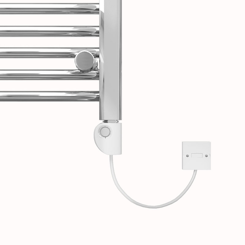 Grieve Straight Towel Rail Heated Towel Rails, Chrome