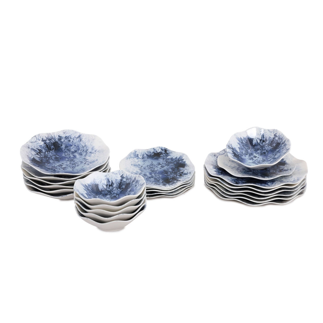 Mathew 24 Piece Dinnerware Set, Service for 6
