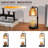 Candle Heating Lamp With Timed Dimmer