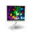 White 23.5" x 31.5" Manual Tripod Projector Screen