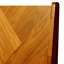 Structure de lit en bois massif avec tête de lit à motif artistique Juliahna-89656993-89656995