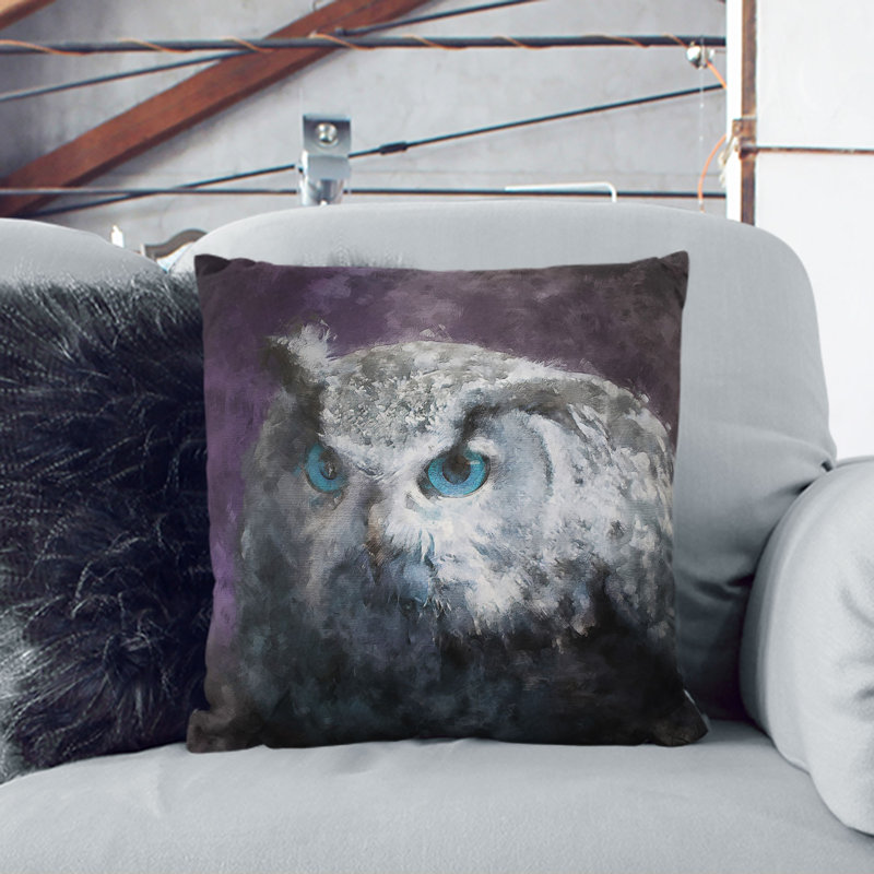 Square Throw Cushion, Stone, 55cm H x 55cm W x 20cm D