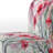 Abstract Flowers - Traditional Upholstered Slipper Chair-112840482