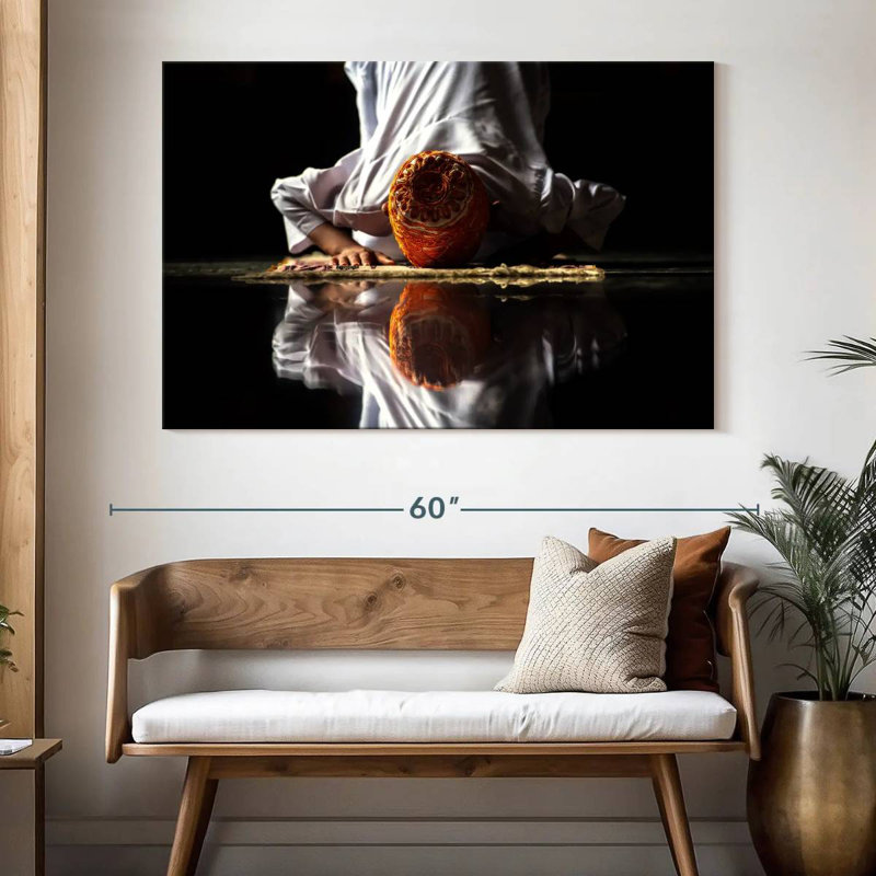 Prayer Haj Rite, 34" H x 51" W