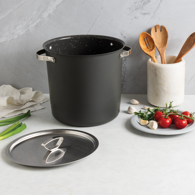 Verde 12 Qt. Stock Pot With Lid