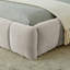 Très grand lit plateforme avec tissu épais, tête de lit moelleuse, aspect terre, pas de sommier tapissier, structure rembourrée en chenille, style, assemblage rapide-1356350650