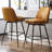 Syheem Faux Leather Swivel Counter Height Bar Stools-1154798880-1154798881