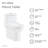 Pierre Dual-Flush Elongated One-Piece Toilet (Seat Included)