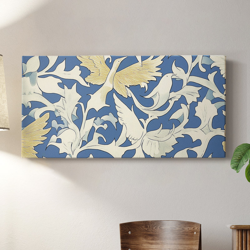 Abstrait, série X, toile tendue avec châssis, prêt à accrocher, H 20 po x l 40 po