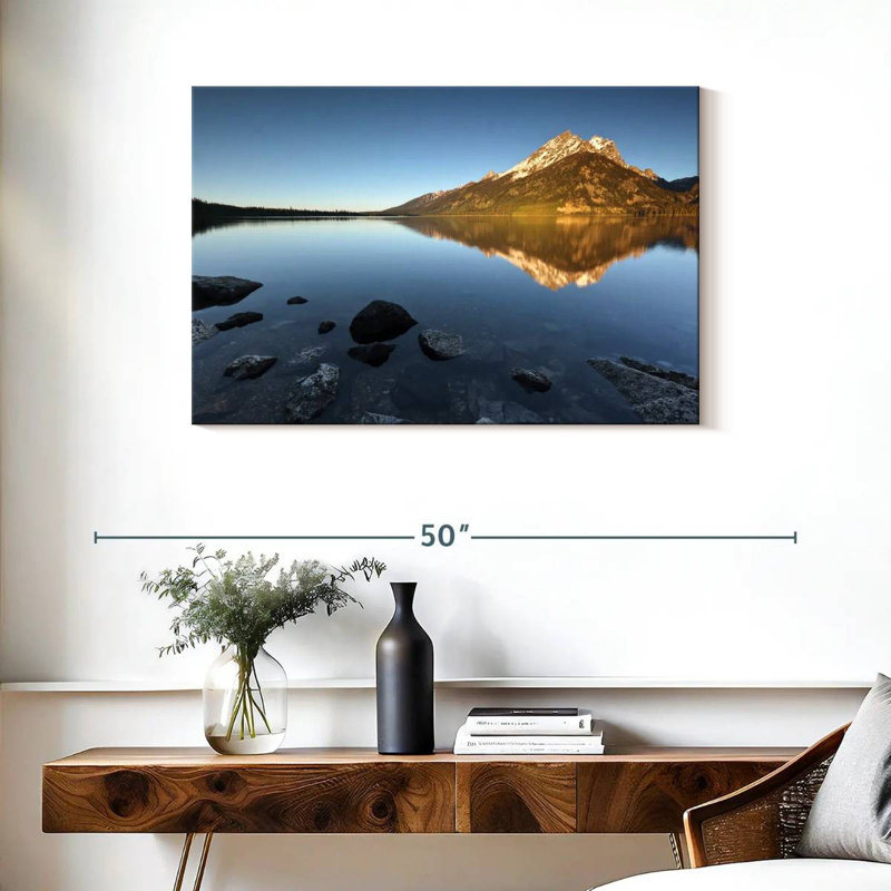 Jenny Lake Reflection, 24" H x 36" W
