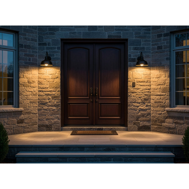 Huntsberry Wall Light, 9.5" H x 9" W x 9" D