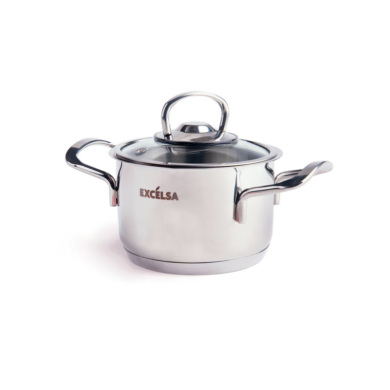Jazz Cook Stainless Steel (18/10) Saucepan, 12cm
