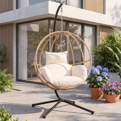 Balancelle avec support et coussin Allenhurst
