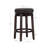 Baylis Swivel Upholstered Stool with Solid Wood Frame-853509552-827600395
