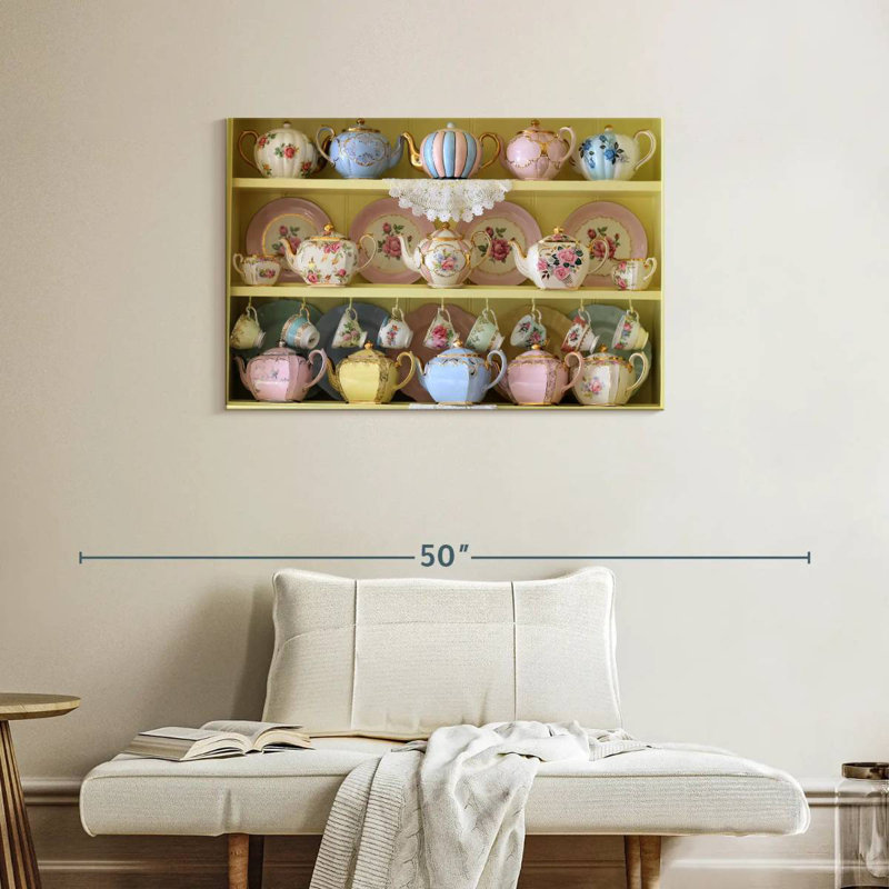 Senne Teaware Collection, 24" H x 36" W