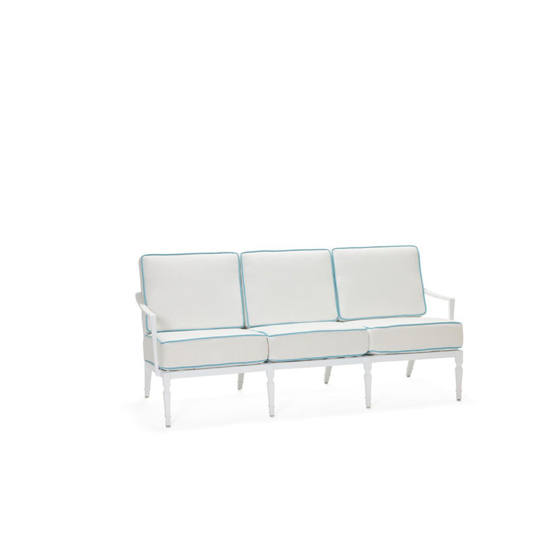 Canapé Tuoro By Alexa Hampton, Espresso, Indigo Fairview