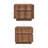 Isola 2 Drawer Nightstand In Walnut-118103528