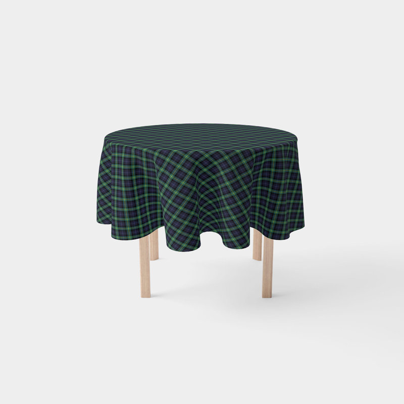 Reem Tartan Tablecloth, 90" x 90"