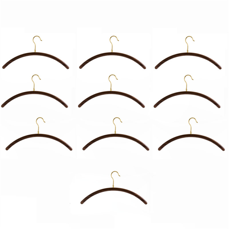 Solid Wood Clothes Hanger, 10