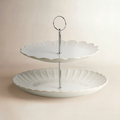 French Perle Tiered Stand
