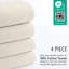 Essuie-mains luxueux 100% coton 4 pièces-802428697
