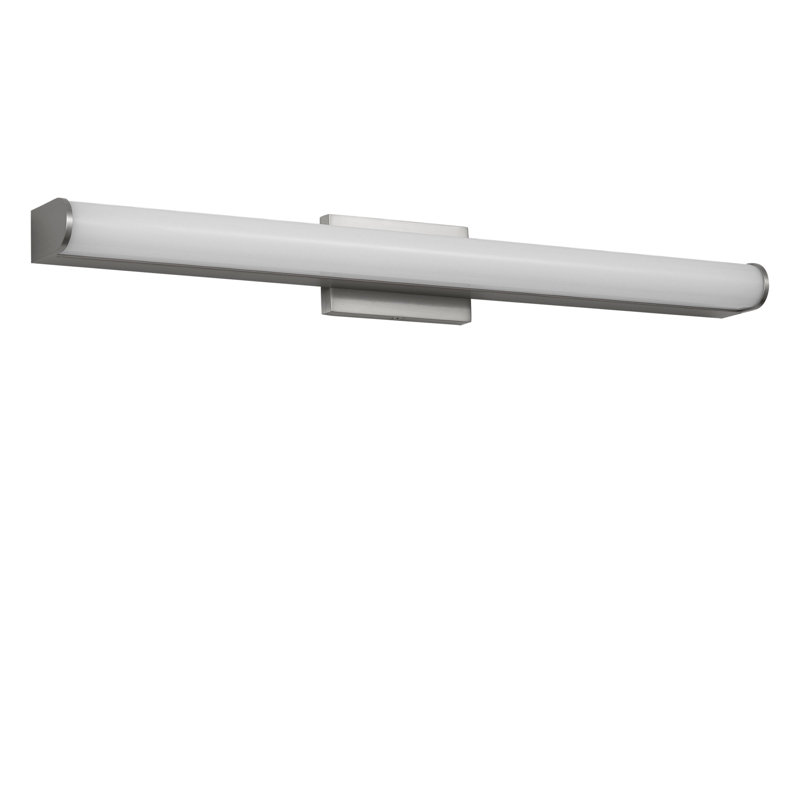 Meuble-lavabo Cavitt, H 3 po x l 24 po x P 3,1 po, Nickel brossé