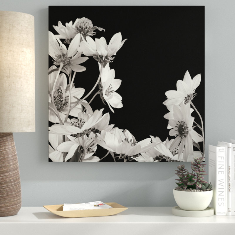 « fleur cluster 2 », reproduction de photo sur toile tendue