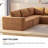 Modular Upholstered Sectional Sofa-2062024152