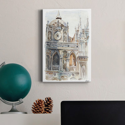 «Architectural Watercolor II», reproduction sur toile tendue