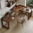 Light-walnut L-Shaped Solid Wood with 3 drawers desk-109691592-109691591