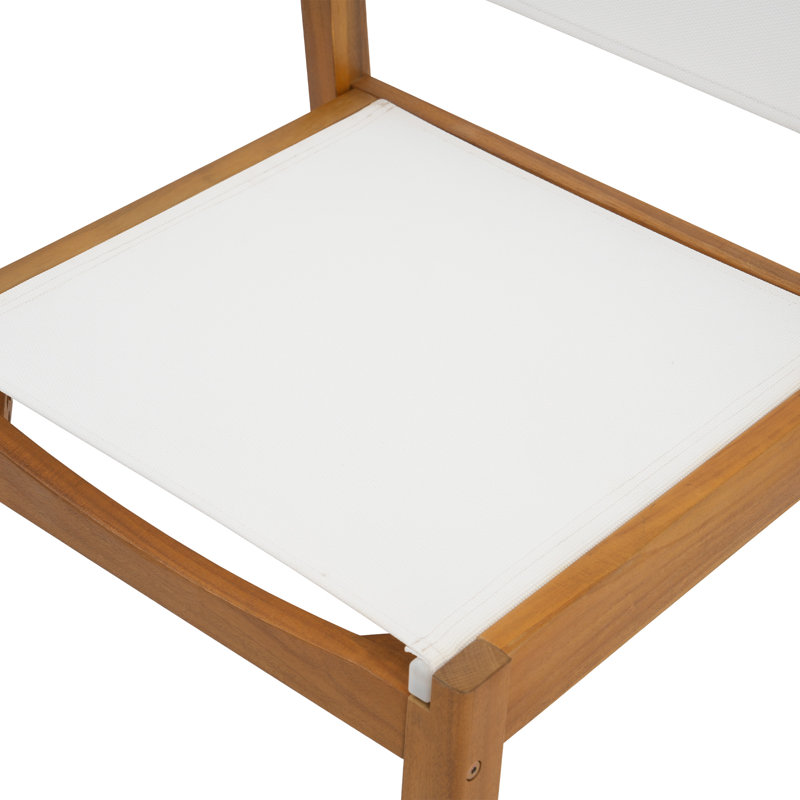 Ensemble repas d'extérieur 6 personnes Acacia
