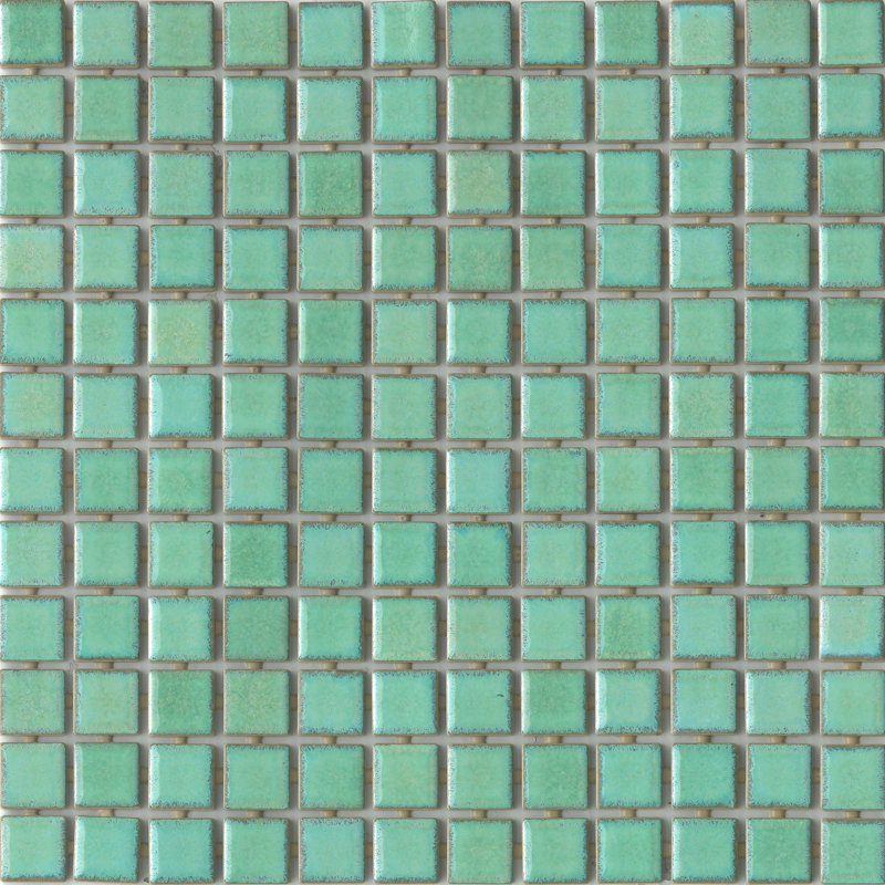 Afloat™ 13" x 13" Porcelain Mosaic Sheet, Mist