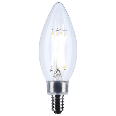 B11 LED - Candelabra Base - Clear  - 120 Volt