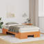 Floor Bed Frame With Storage Solid Pine Wood-804585995-804585987