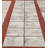3D Fluted Marble Tile,1 box 4 pcs