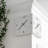 Yulita Sound and Darkness Activated Iron Corner Clock-705764398