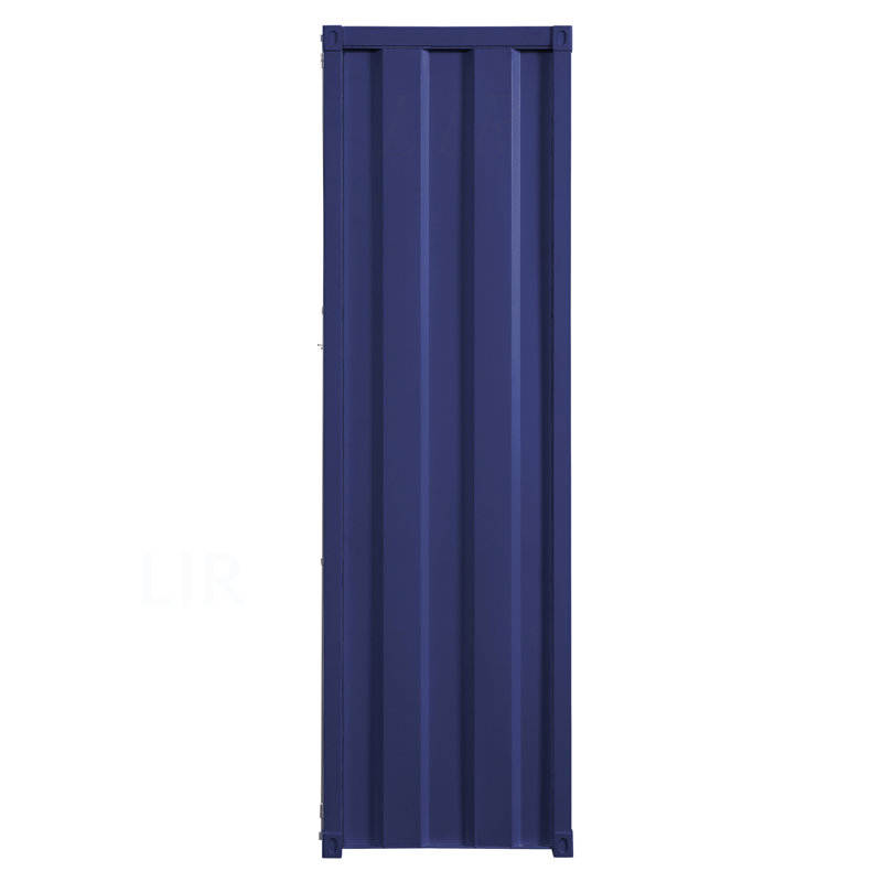 Garde-robe avec serrure de contenant pleine longueur, Blue