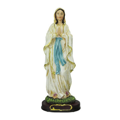 Plateau de table de Noël religieux Vierge Mary de 12 po