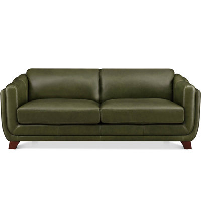 Cactier Top Grain Leather Sofa