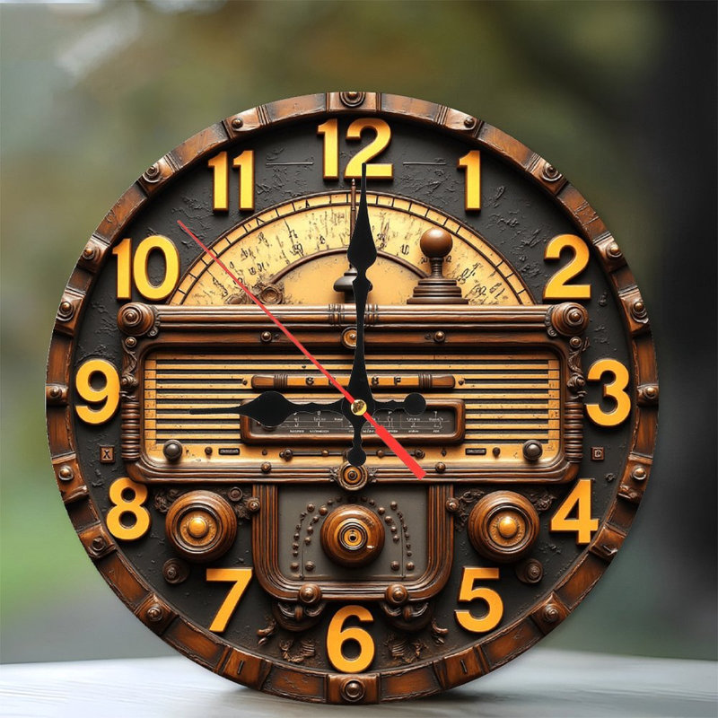 Horloge murale rétro vintage